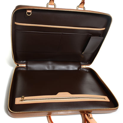 Louis Vuitton Vernis Vandam Briefcase Bronze 5 of 7