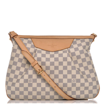 Louis Vuitton Damier Azur Siracusa MM 1 of 7