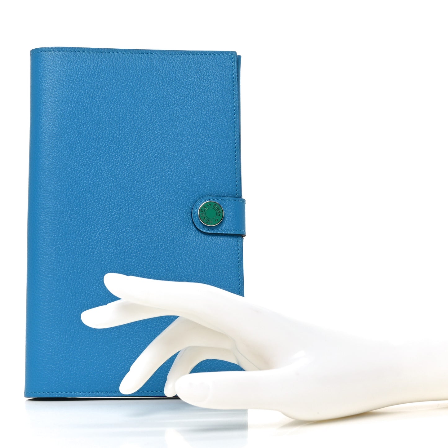 Evercolor Verso RMS Toutenmain Wallet Bleu Zanzibar Vert Vertigo