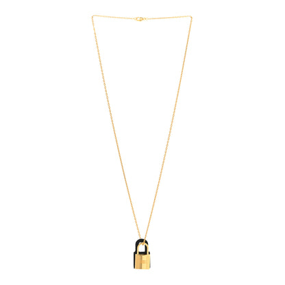 Hermes Swift Small O'Kelly Pendant Necklace Black 3 of 7