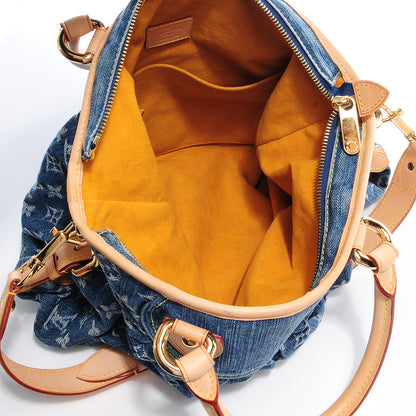 Louis Vuitton Denim Neo Cabby MM Blue 5 of 7