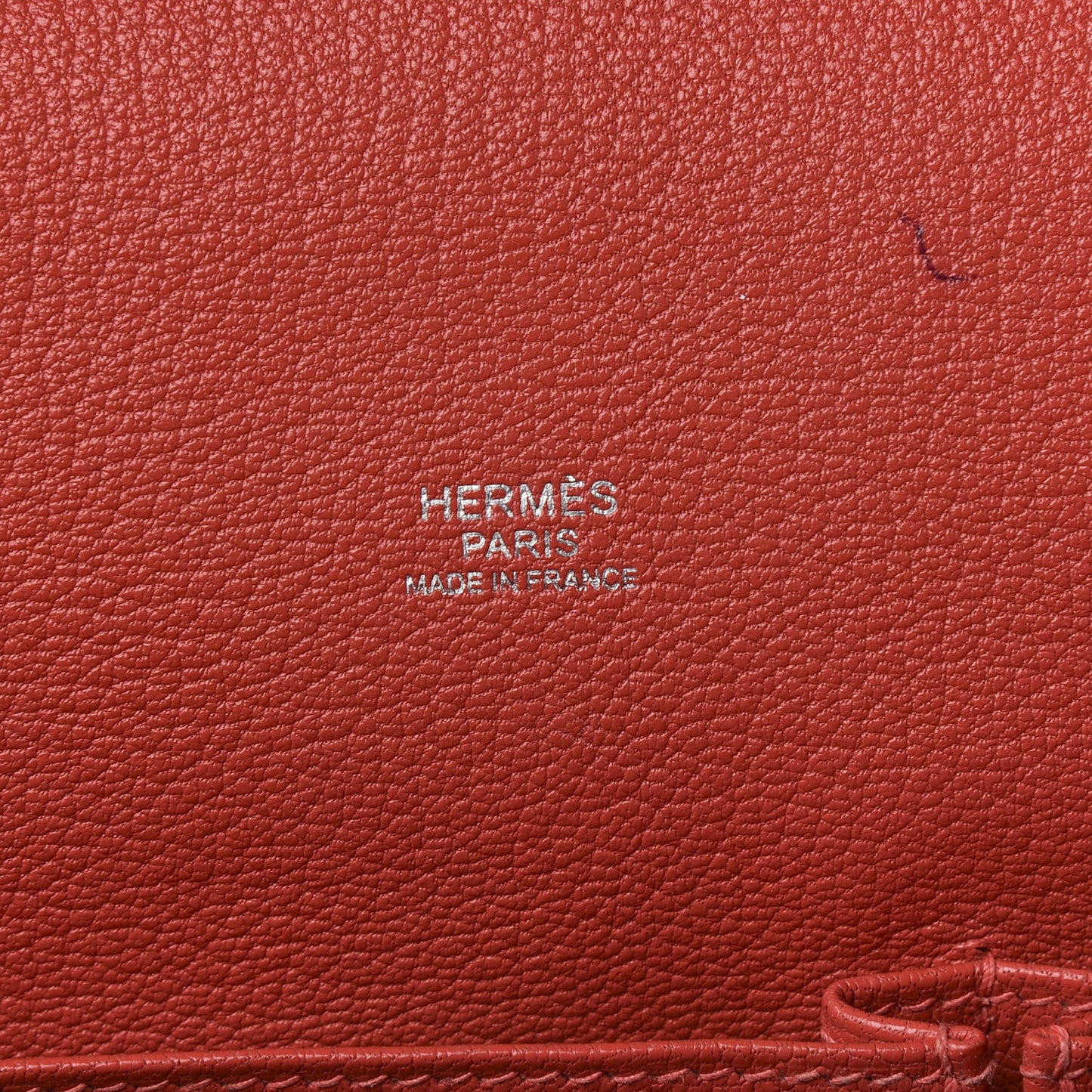 Taurillon Clemence Bi-Color Jypsiere 31 Gold Rouge Casaque