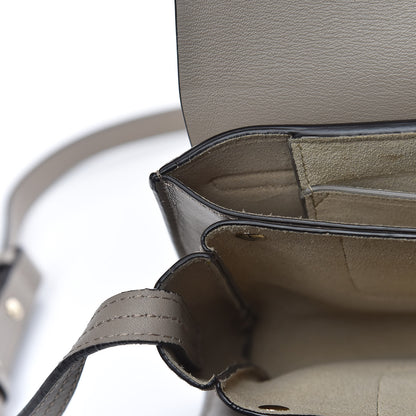 Chloe Suede Calfskin Small Faye Shoulder Bag Motty Grey 9 of 17