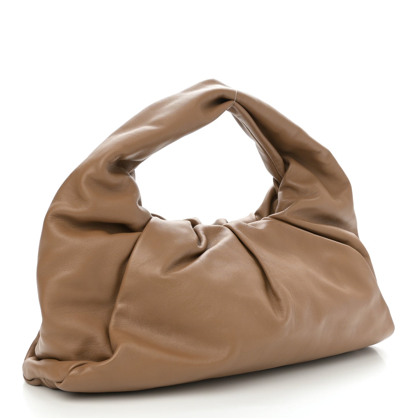 Smooth Butter Calfskin Small The Shoulder Pouch Cammello