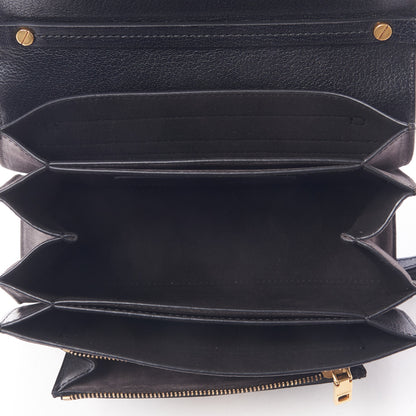 Givenchy Goatskin Suede Small GV3 Shoulder Bag Black 7 of 8
