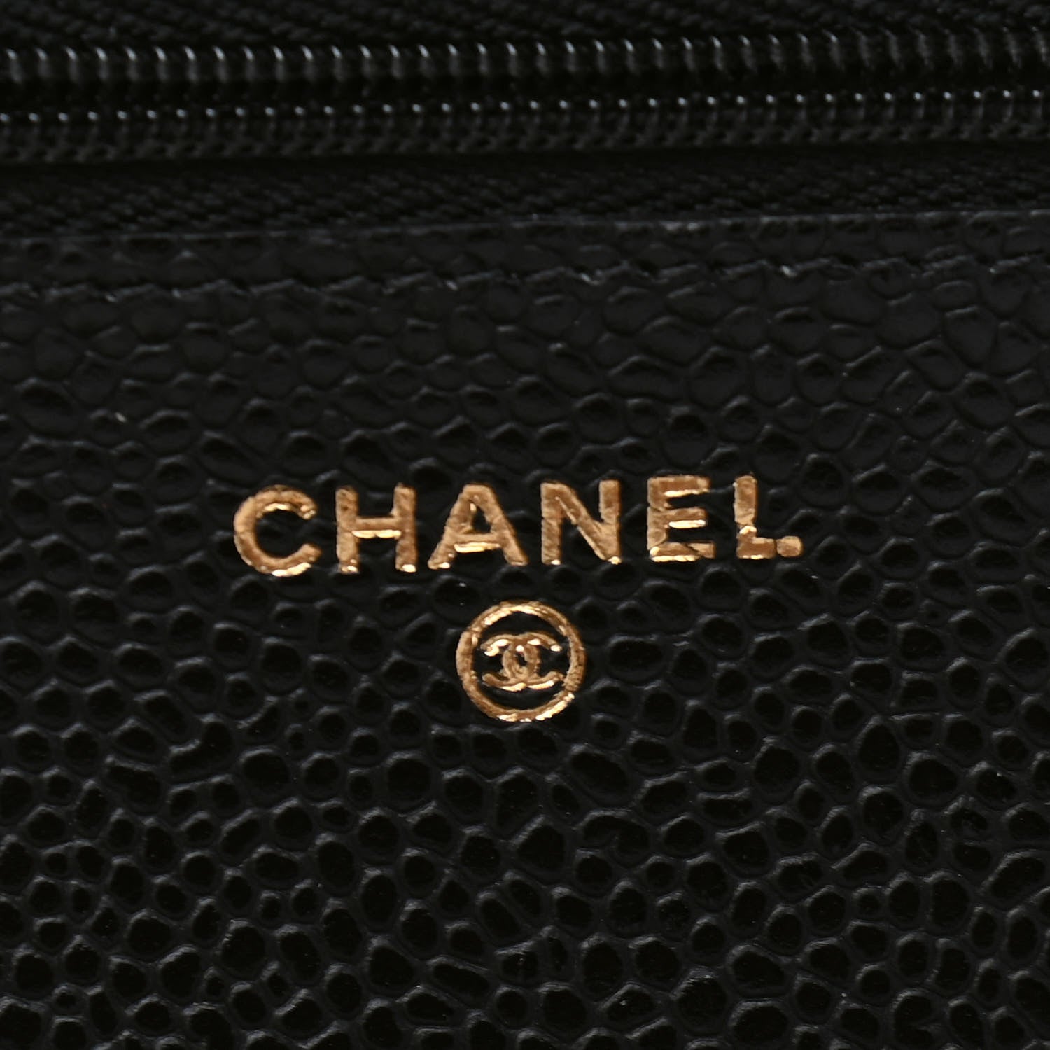 Chanel Caviar Quilted Wallet On Chain WOC Black 5 of 6
