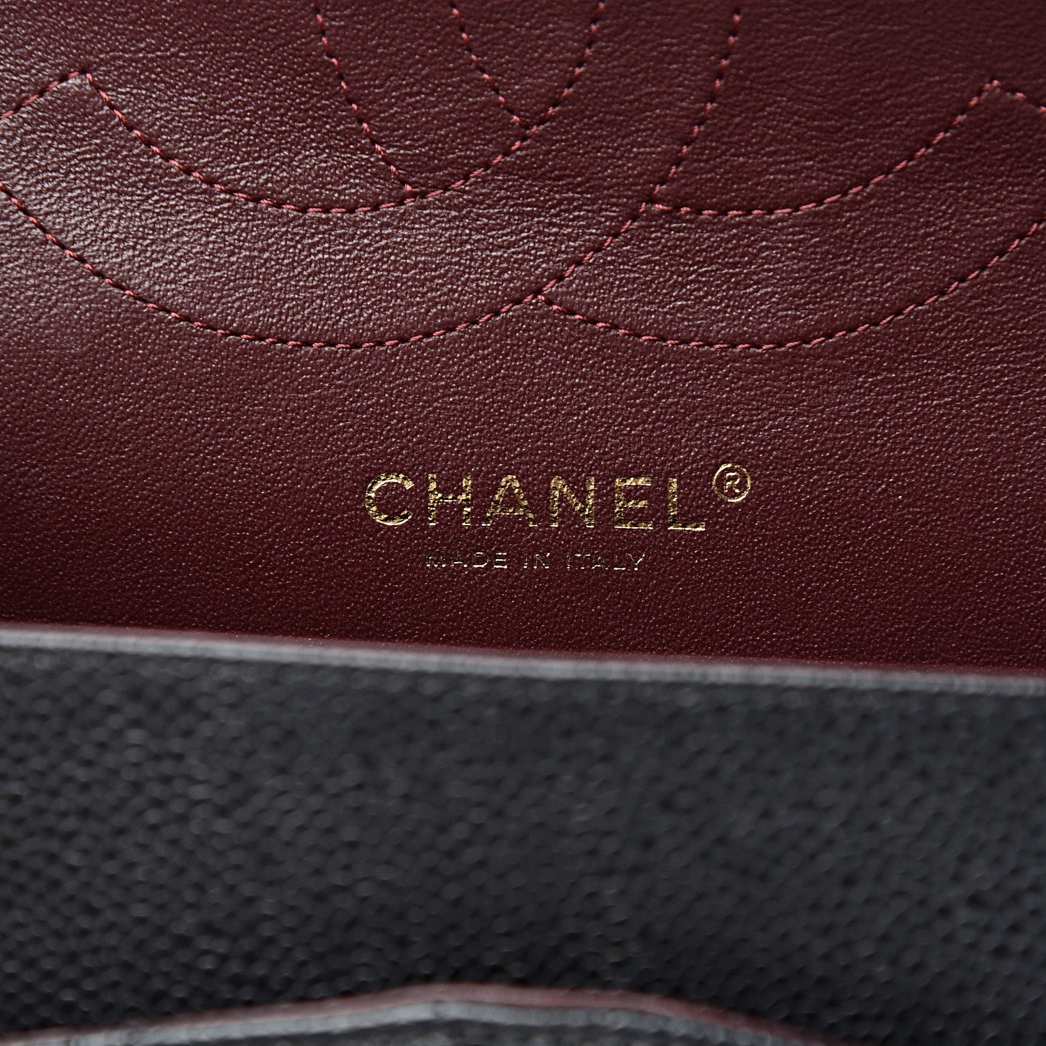 Chanel Caviar Quilted Jumbo Double Flap Black 5 of 9