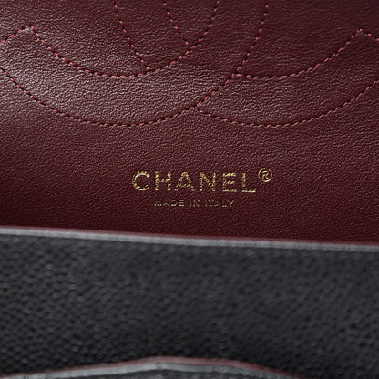 Chanel Caviar Quilted Jumbo Double Flap Black 5 of 9