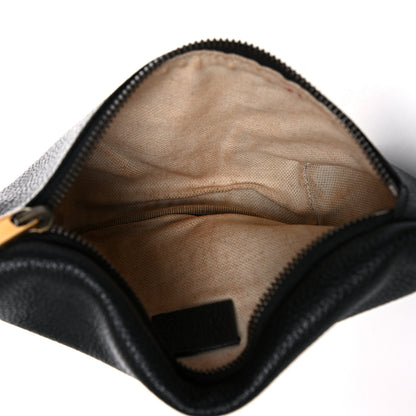 Gucci Grained Calfskin Small Logo Belt Bag Black 5 of 15