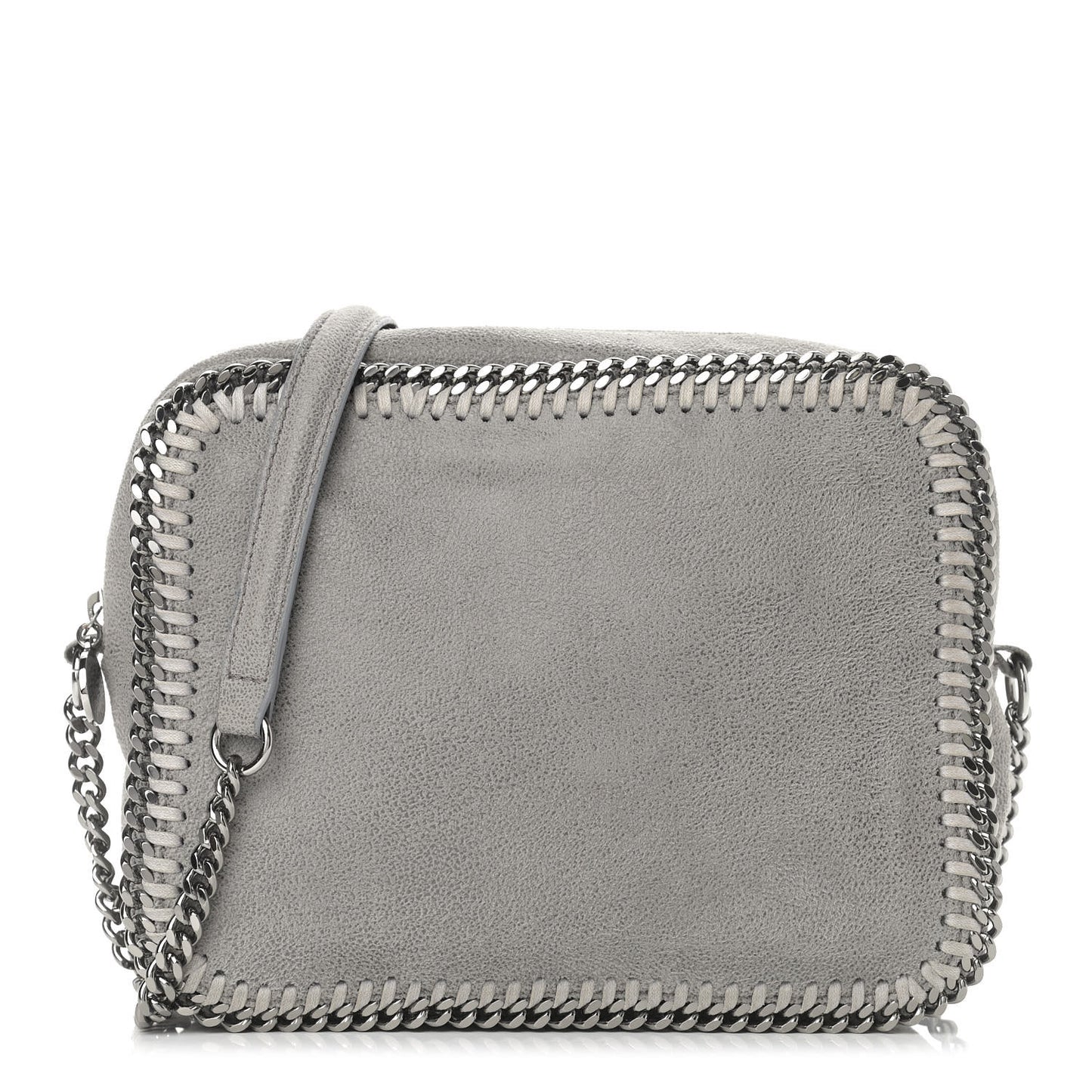Shaggy Deer Falabella Crossbody Camera Bag Light Grey