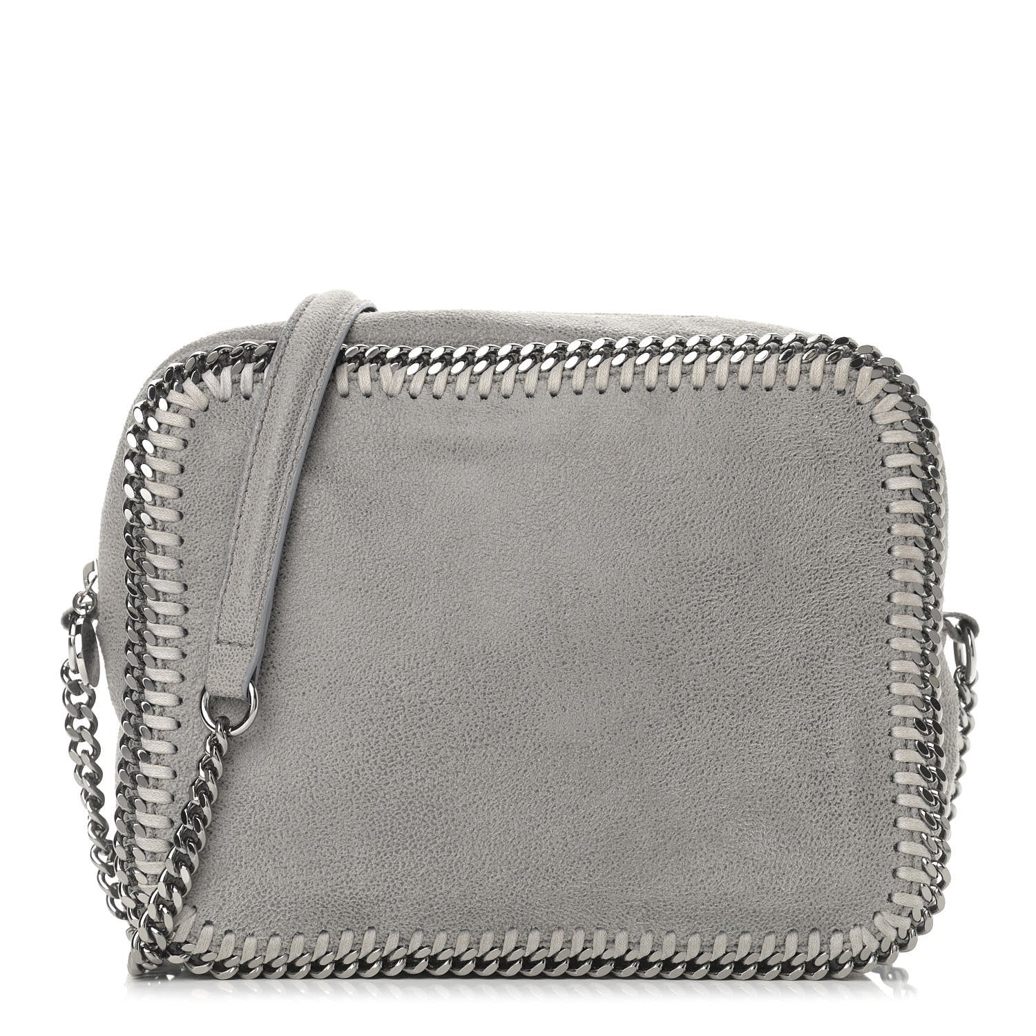 Stella McCartney Shaggy Deer Falabella Crossbody Camera Bag Light Grey 1 of 10