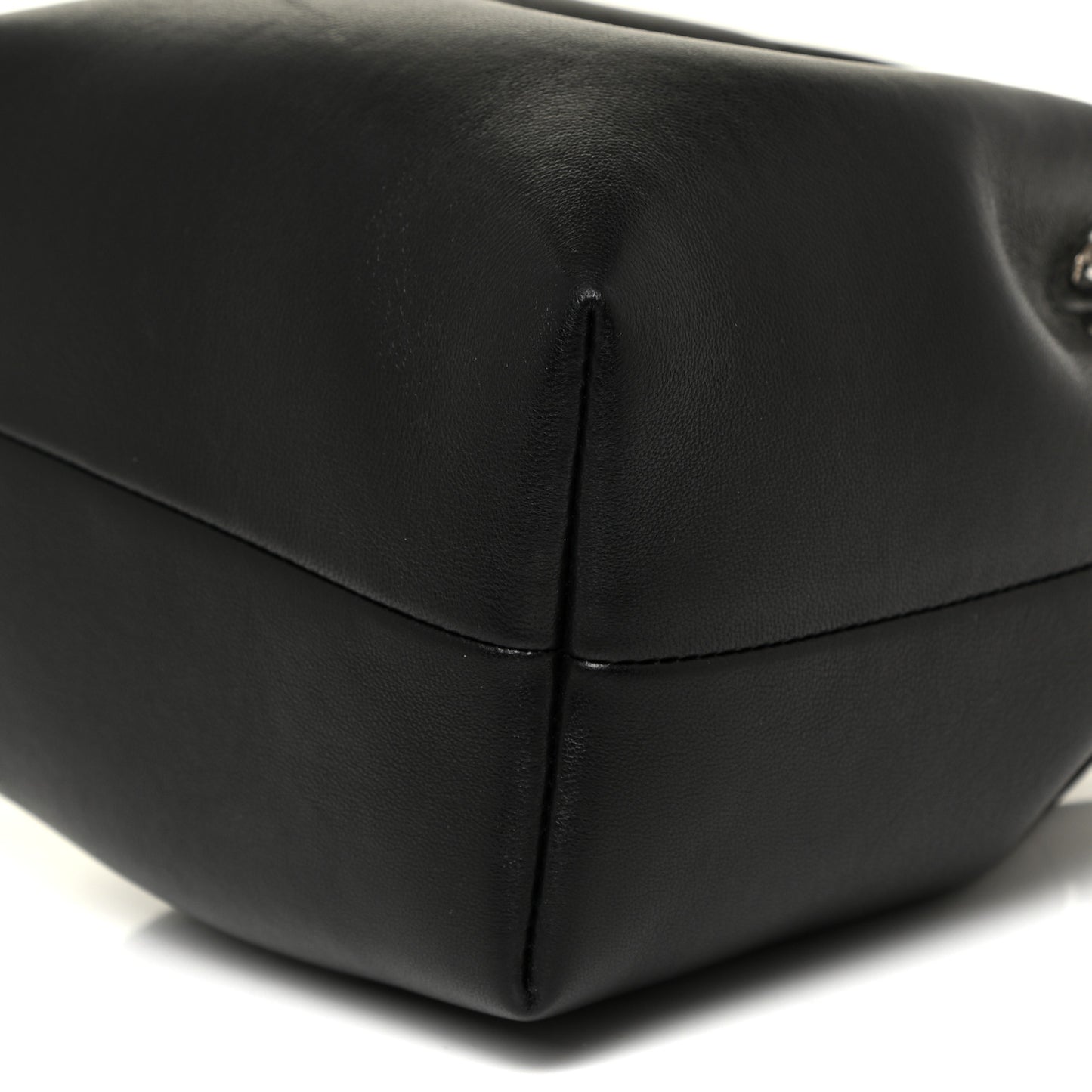Calfskin Bon Bon Bag Bucket Bag Black