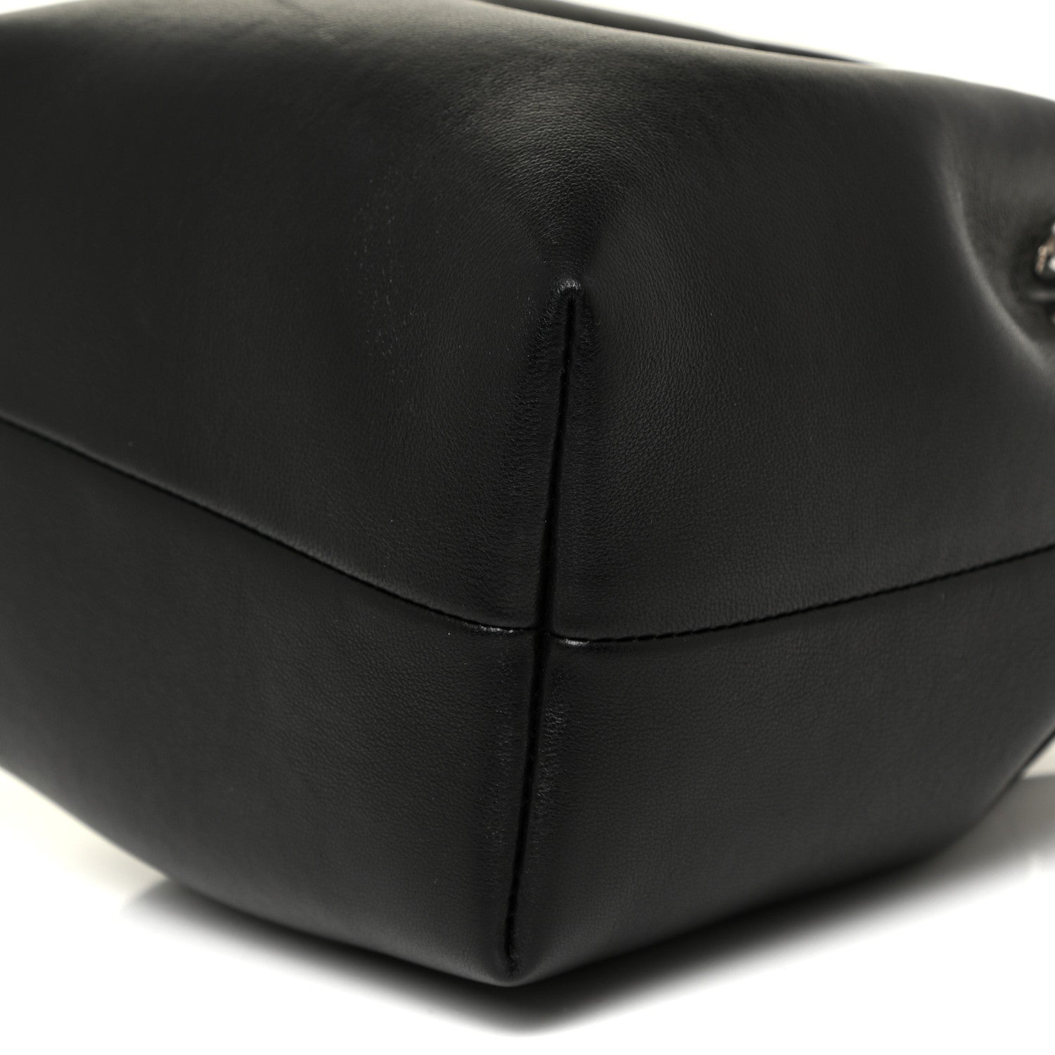 Jimmy Choo Calfskin Bon Bon Bag Bucket Bag Black 10 of 13