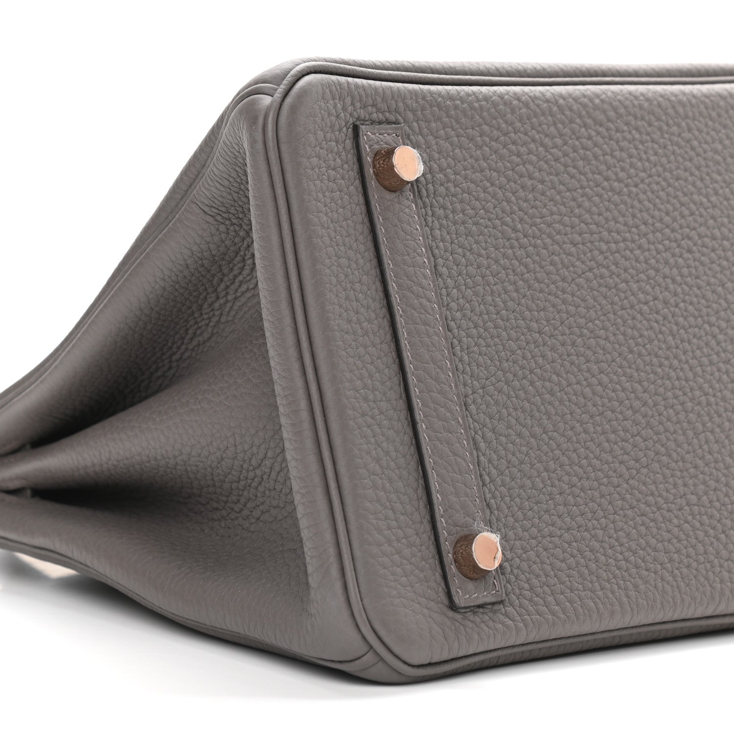 Hermes Togo Birkin 30 Etain 8 of 10