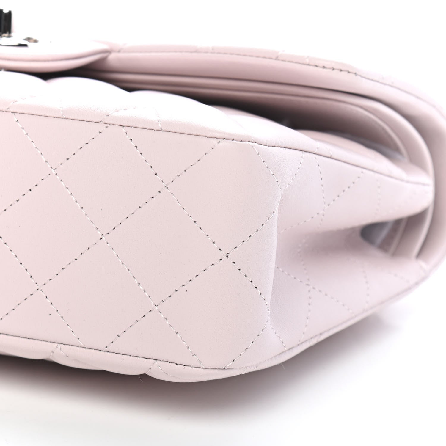 Chanel Lambskin Quilted Small Double Flap Light Purple 9 of 9