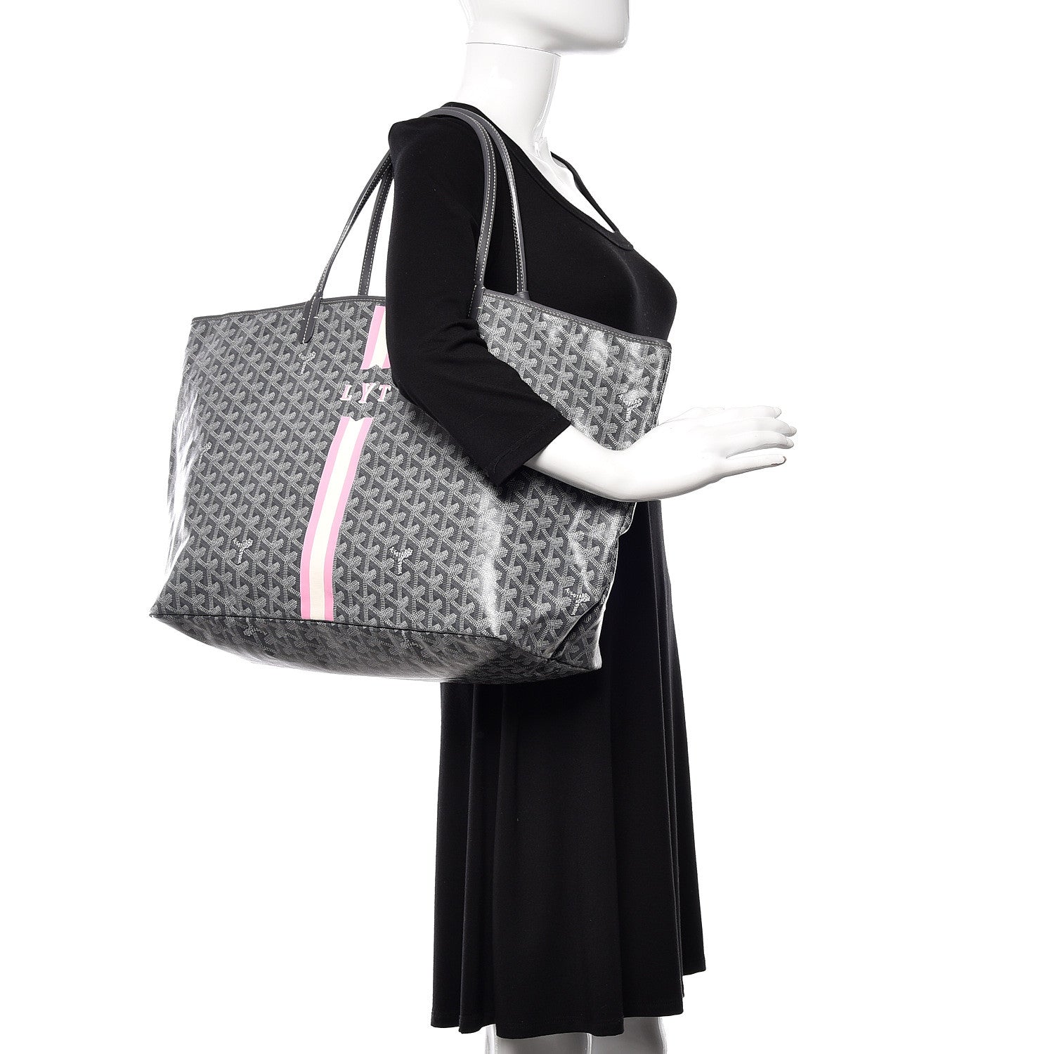Goyard Goyardine Saint Louis GM Grey 2 of 12