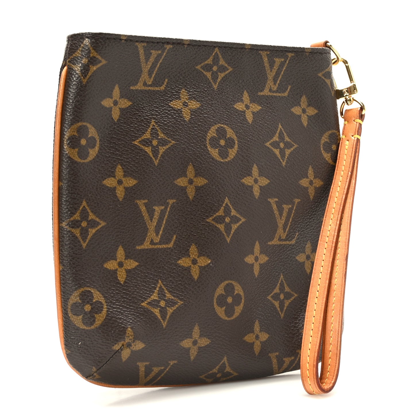 Monogram Partition Wristlet