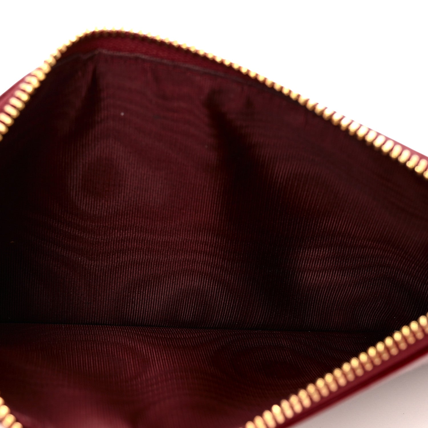 Christian Dior Patent Lady Dior Convertible Clutch Inserts Red 6 of 10
