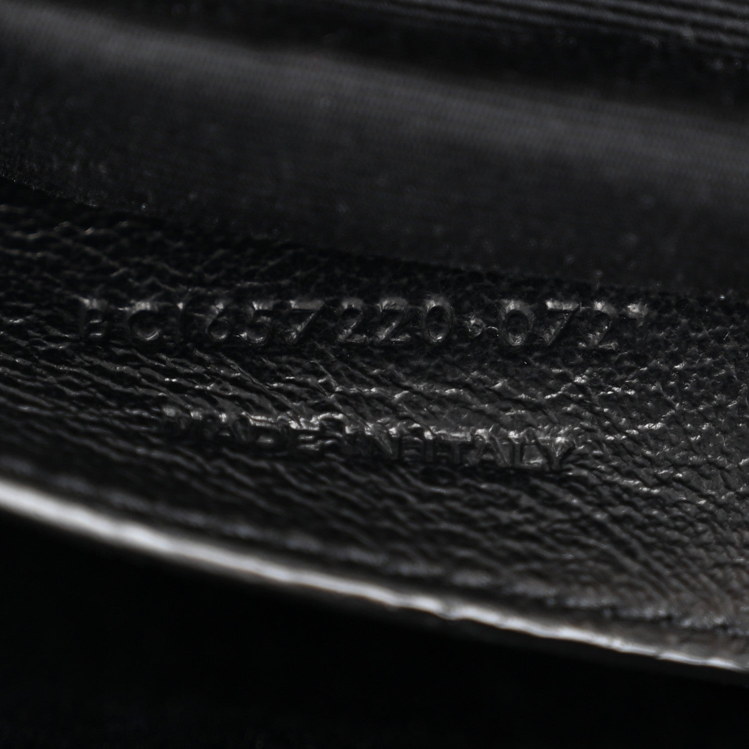 Saint Laurent Lambskin Quilted Melody Chain Bag Black 7 of 10