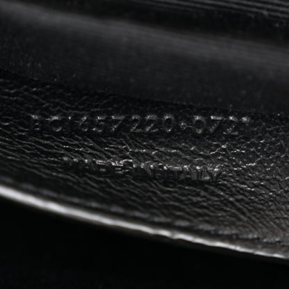 Saint Laurent Lambskin Quilted Melody Chain Bag Black 7 of 10