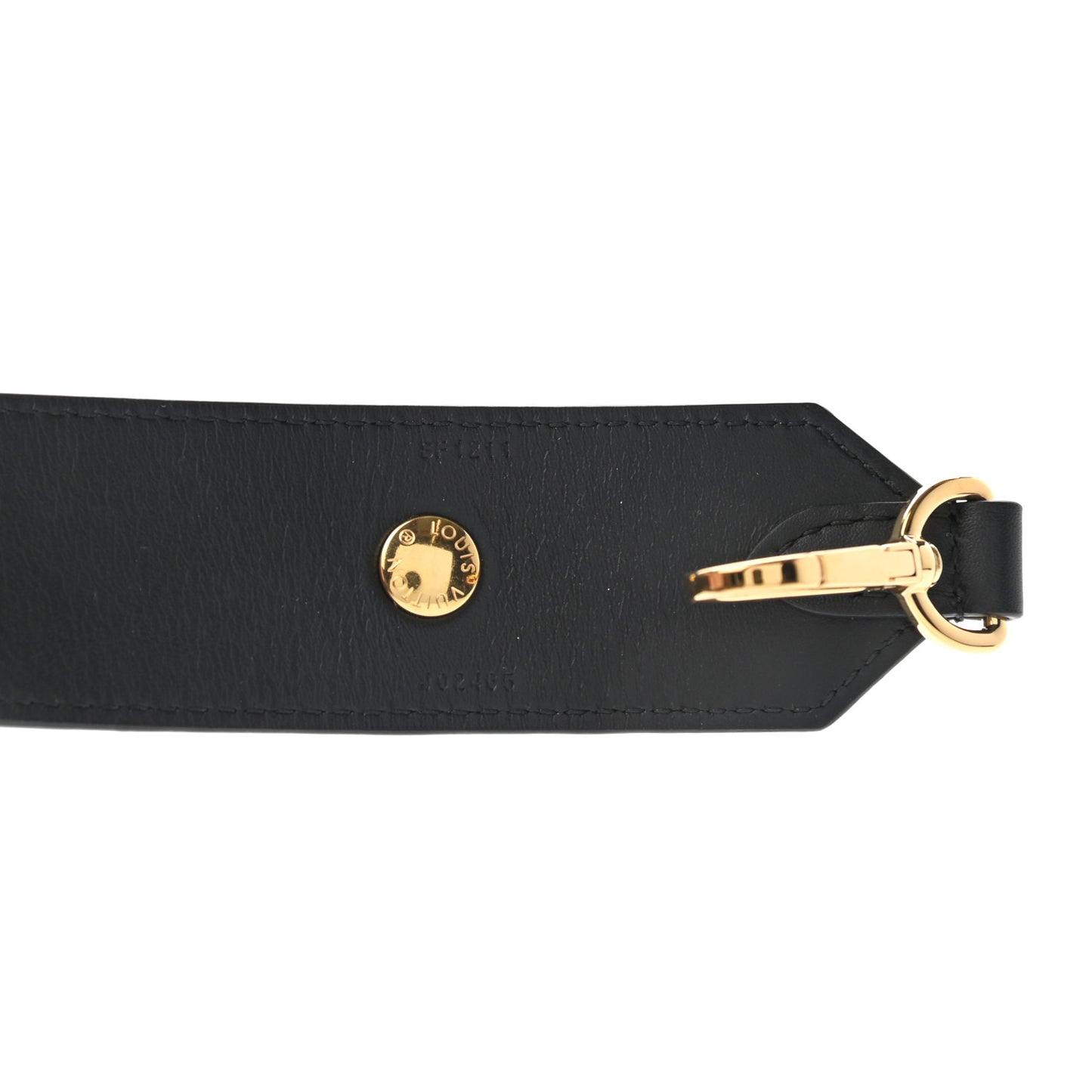 Monogram Adjustable Bandouliere Shoulder Strap Black