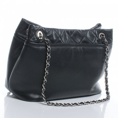 Chanel Caviar CC Timeless Tote Black 3 of 7