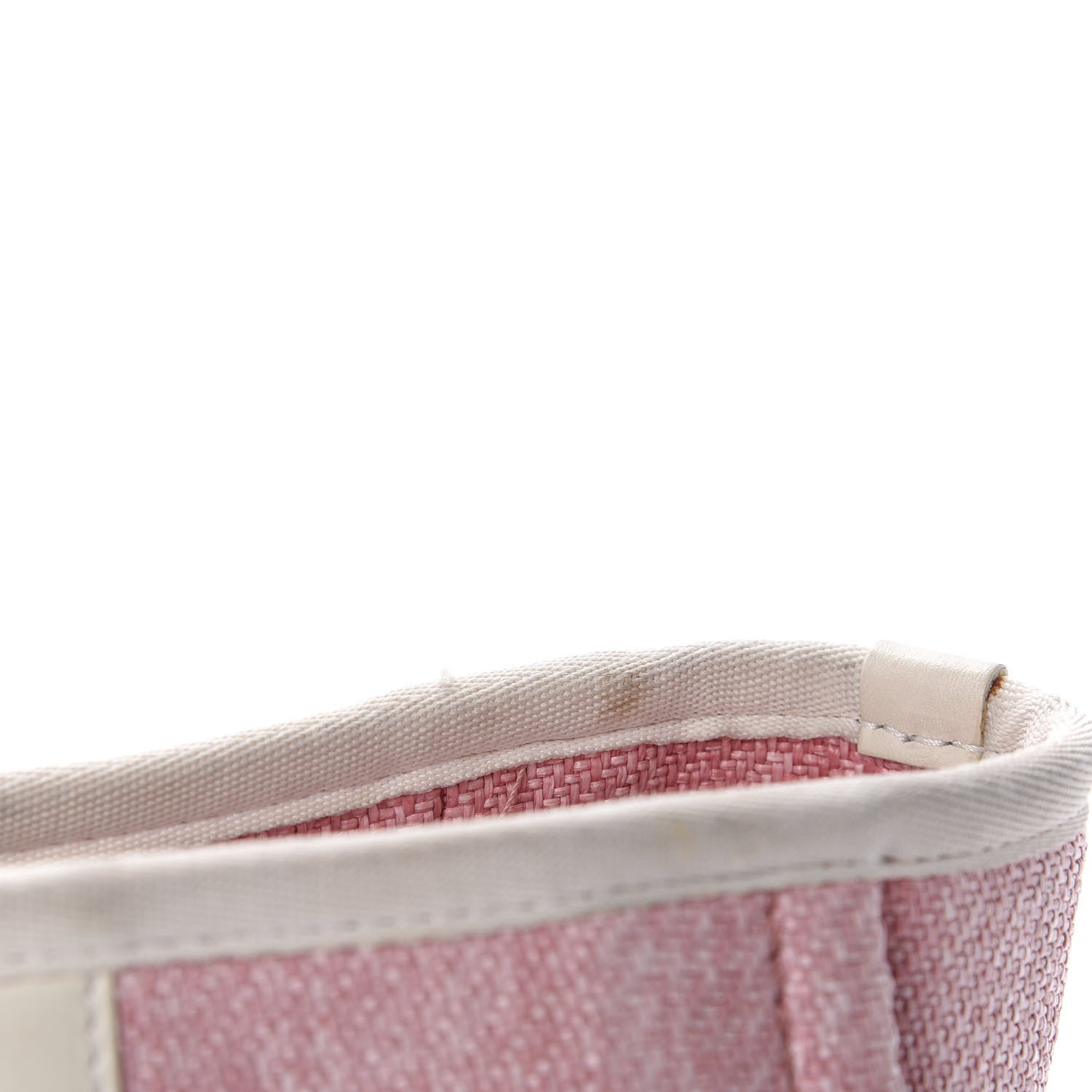 Chanel Canvas Small Deauville Tote Pink 14 of 16
