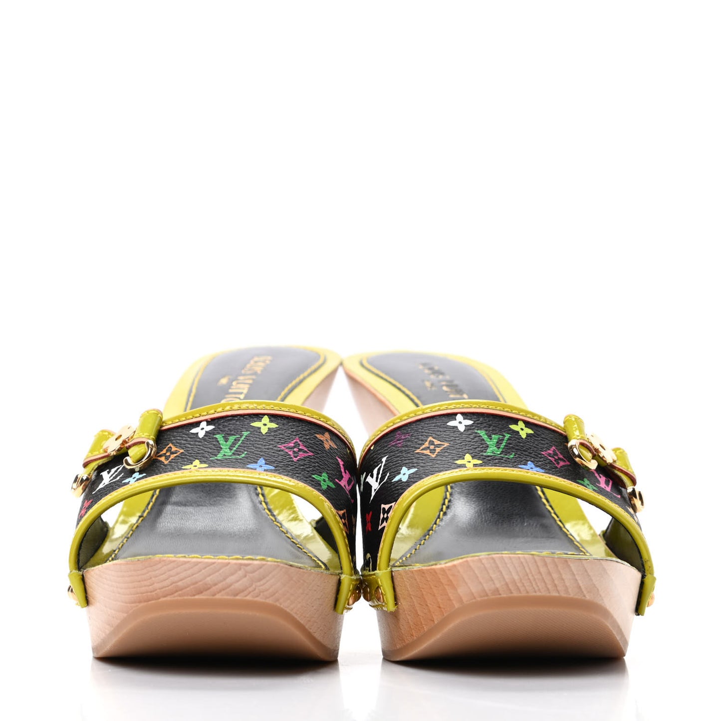 Monogram Multicolor Slides 41 Black