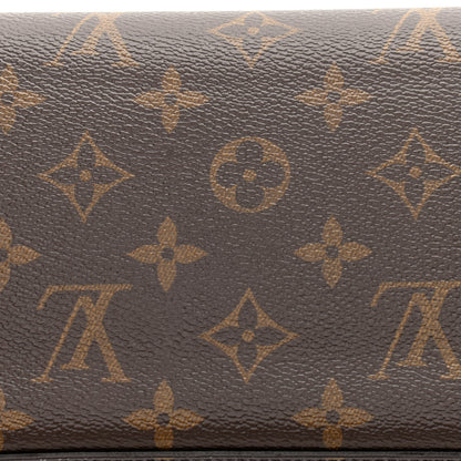 Louis Vuitton Monogram Pochette Felicie Chain Wallet Fuchsia 14 of 15