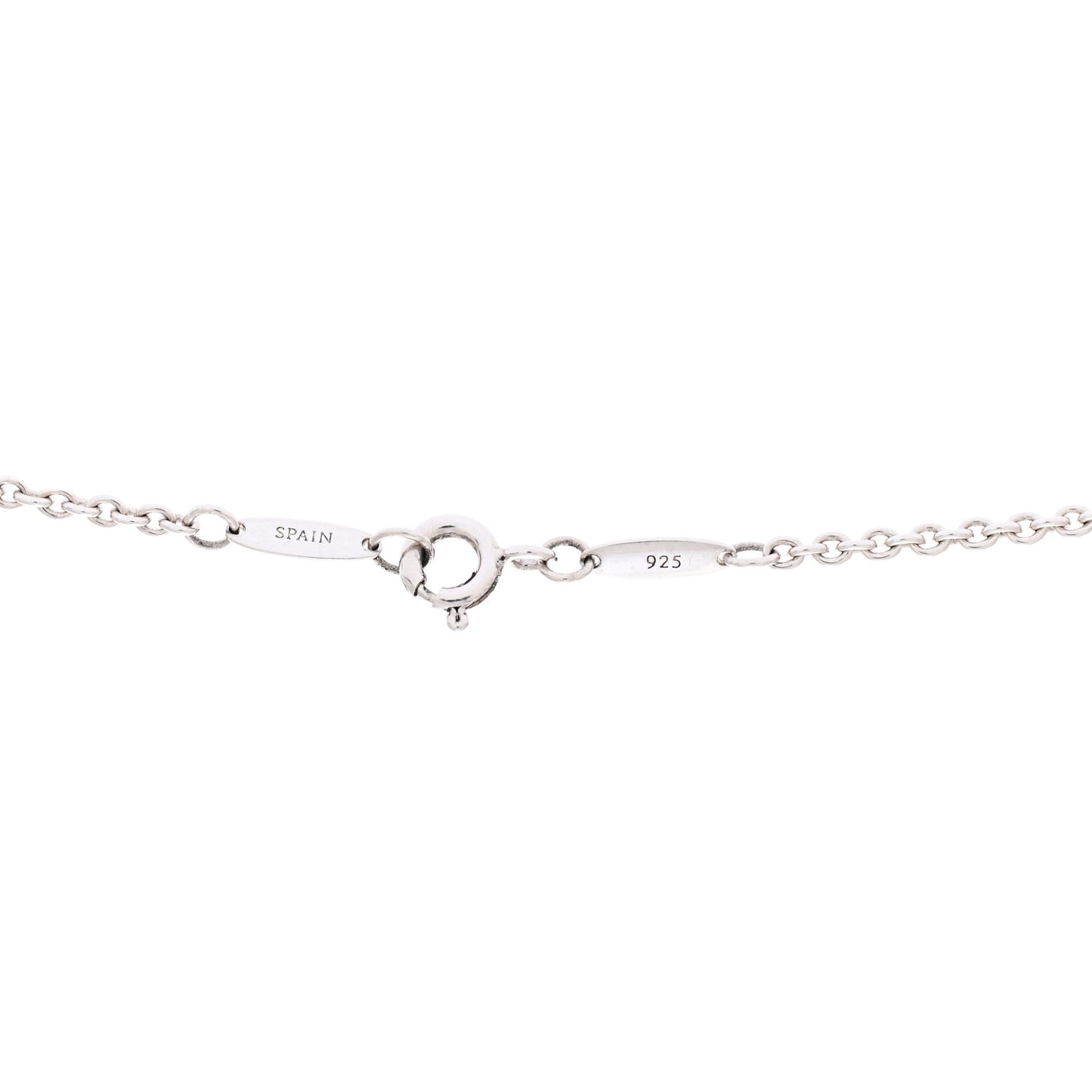 Sterling Silver Elsa Peretti Open Heart Lariat Necklace