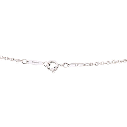 Tiffany Sterling Silver Elsa Peretti Open Heart Lariat Necklace 5 of 6