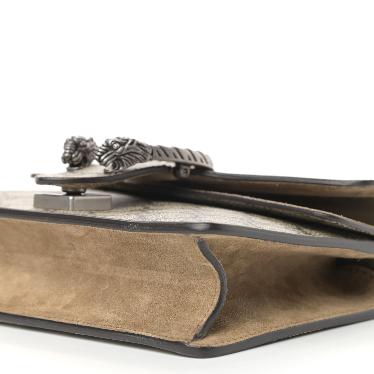 Gucci GG Supreme Monogram Mini Dionysus Shoulder Bag Taupe 9 of 10