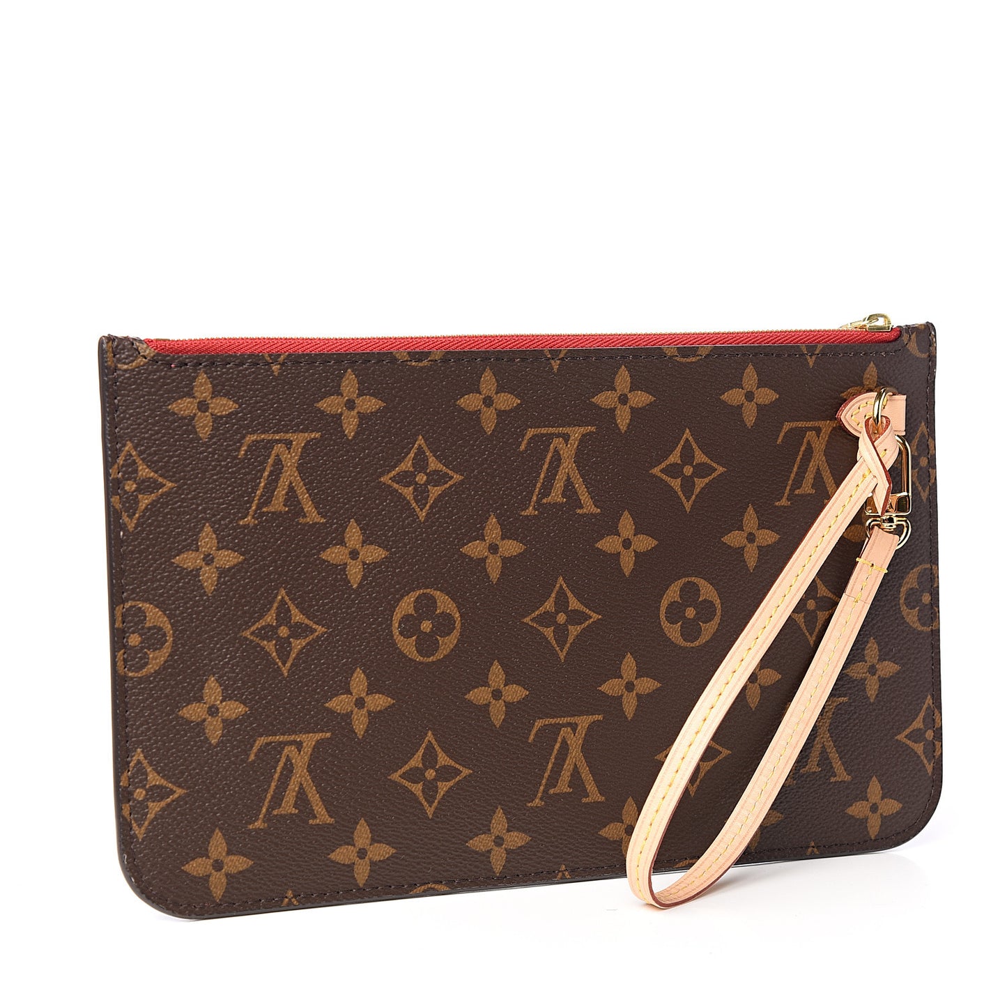 Monogram Neverfull MM GM Pochette Cherry