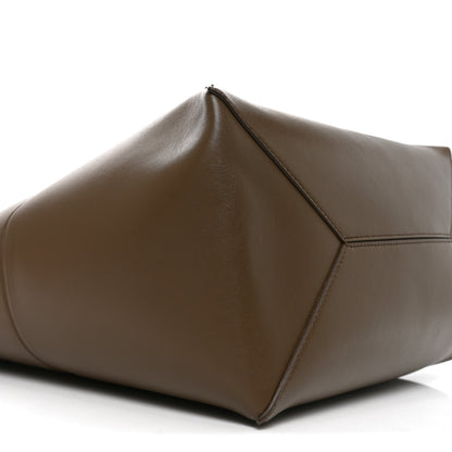 Loewe Shiny Calfskin Large Puzzle Fold Tote Umber 9 of 10