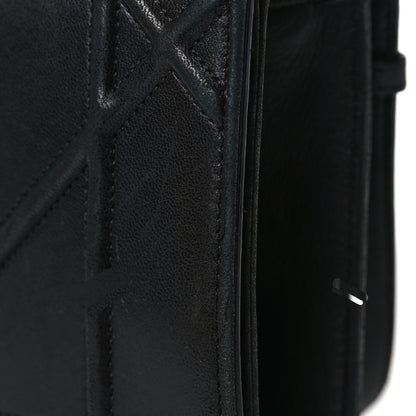 Christian Dior Lambskin Medium Diorama Flap Bag Black 9 of 13