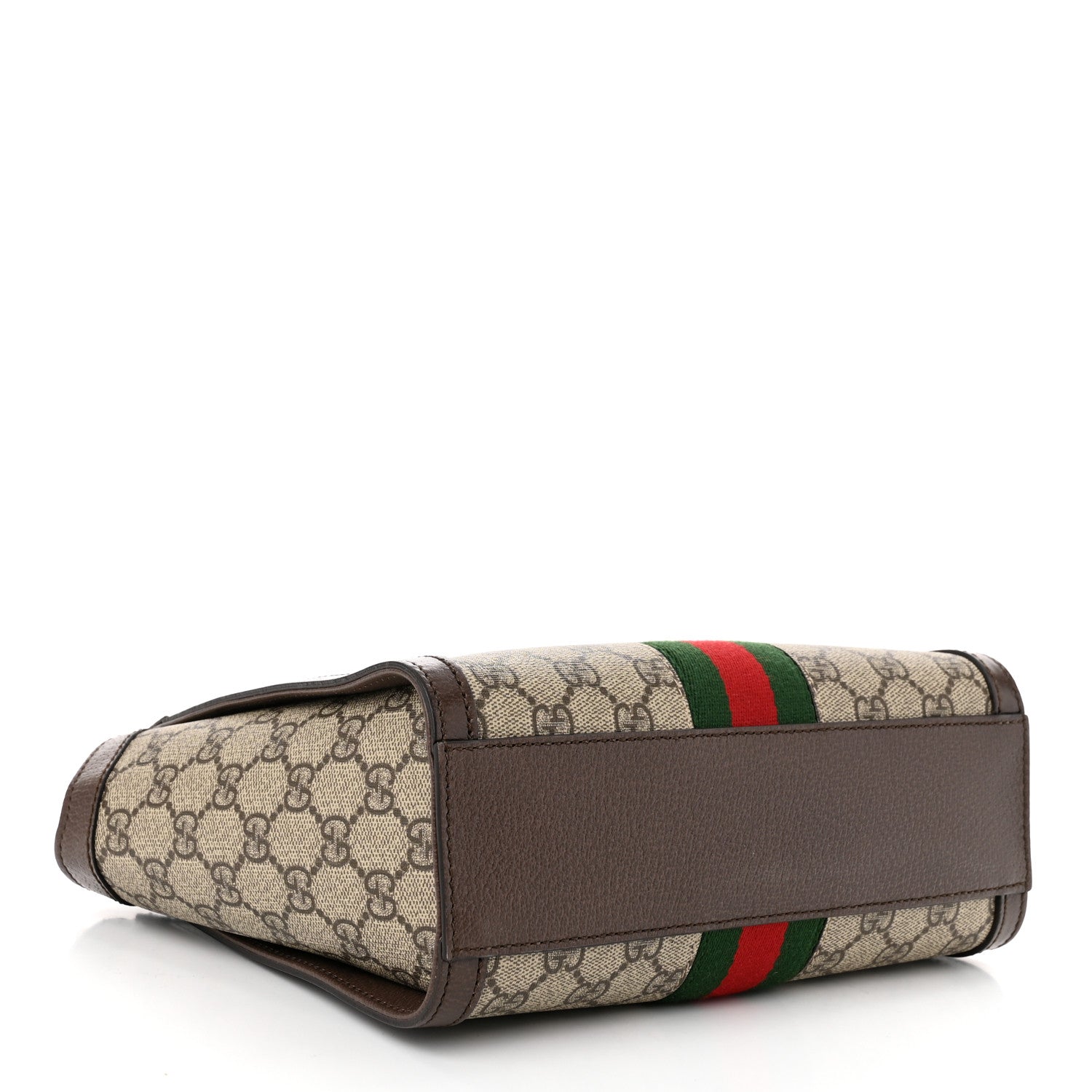 Gucci GG Supreme Monogram Small Ophidia Tote Bag Brown 4 of 10