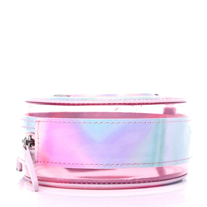 Chanel PVC Lambskin Filigree Round Clutch With Chain Pink 4 of 11