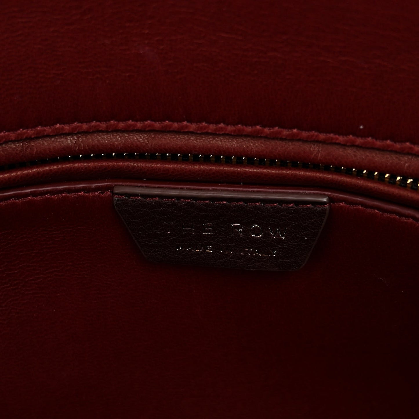 Polished Saddle Calfskin Large Devon Bag Burgundy