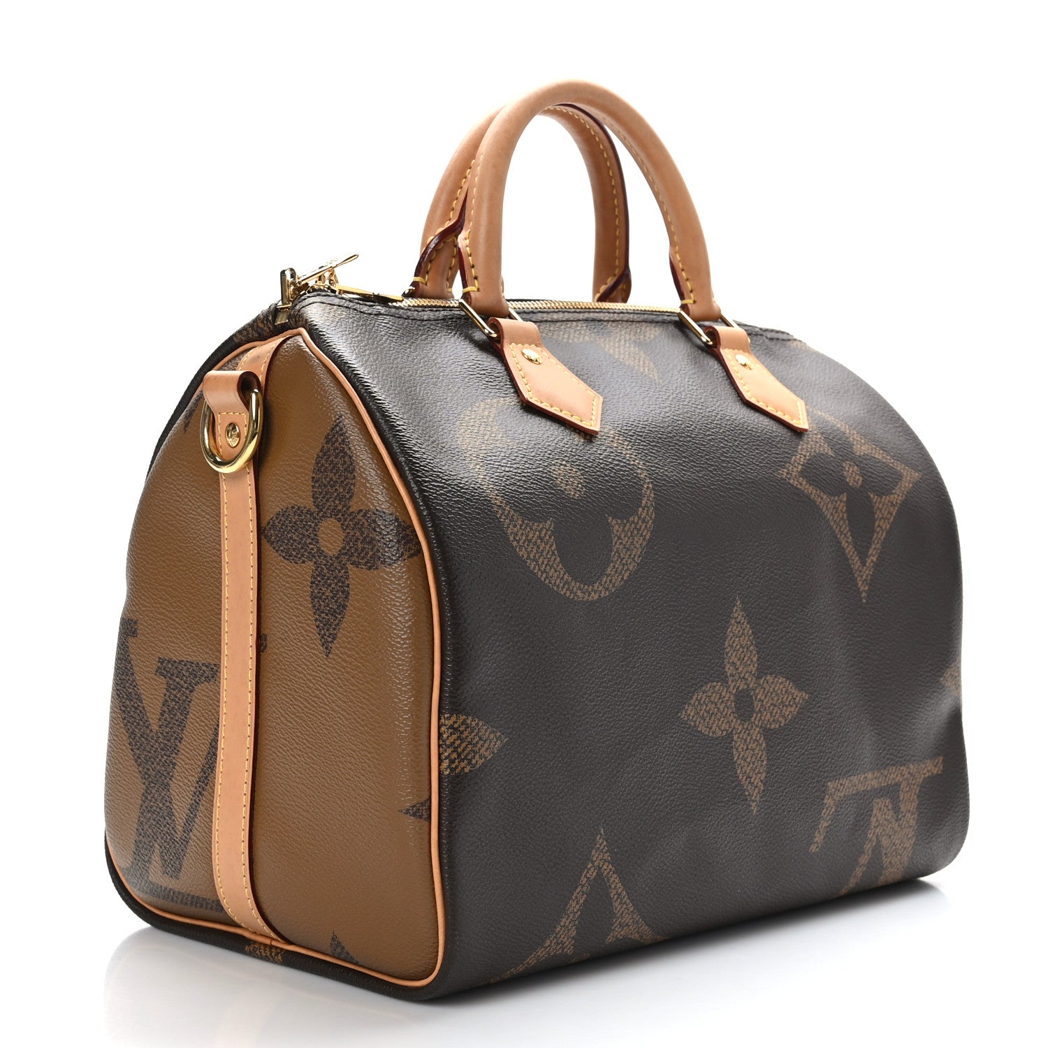 Louis Vuitton Reverse Monogram Giant Speedy Bandouliere 30 3 of 11