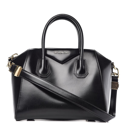 Givenchy Shiny Lord Calfskin Small Antigona Black 1 of 8