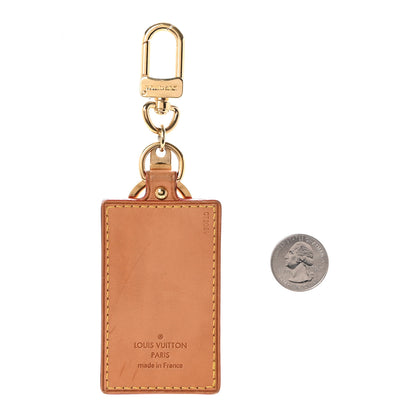 Louis Vuitton Vachetta Labels Key Ring Rusty 2 of 7