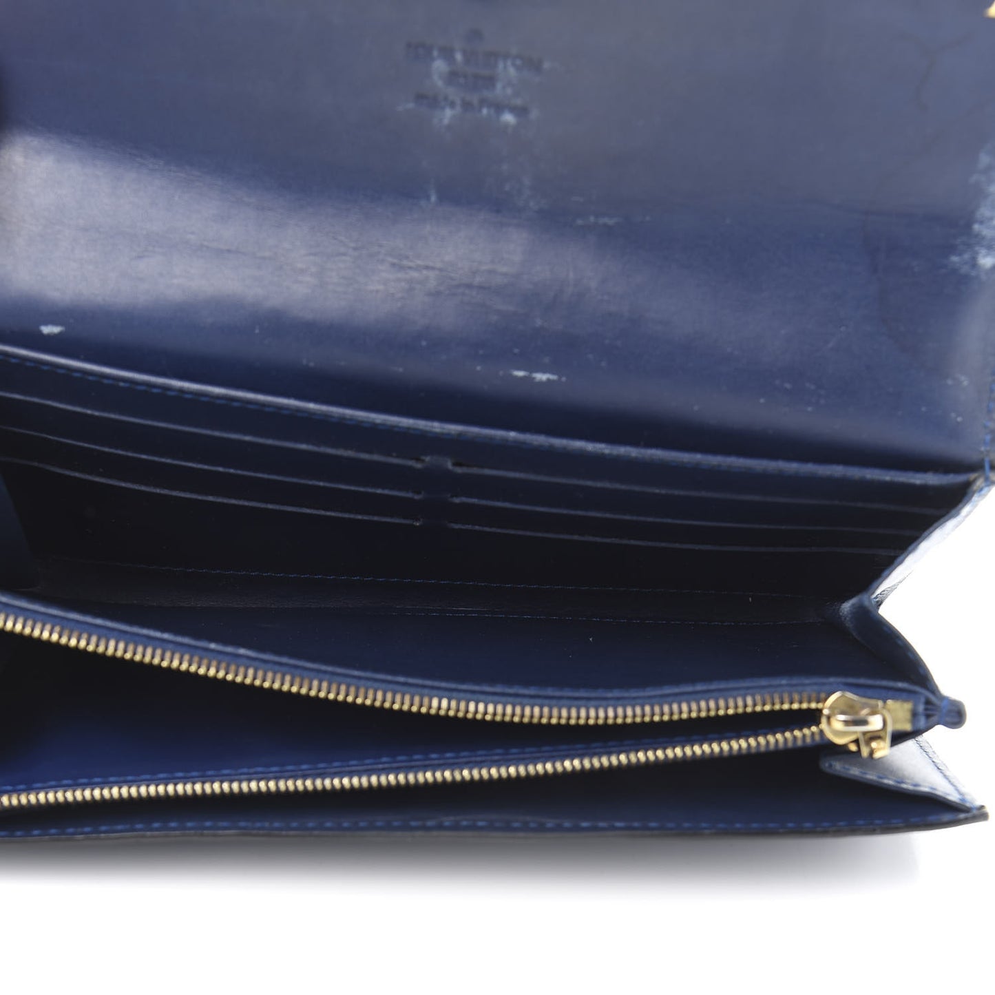 Vernis Sarah Wallet Grand Blue