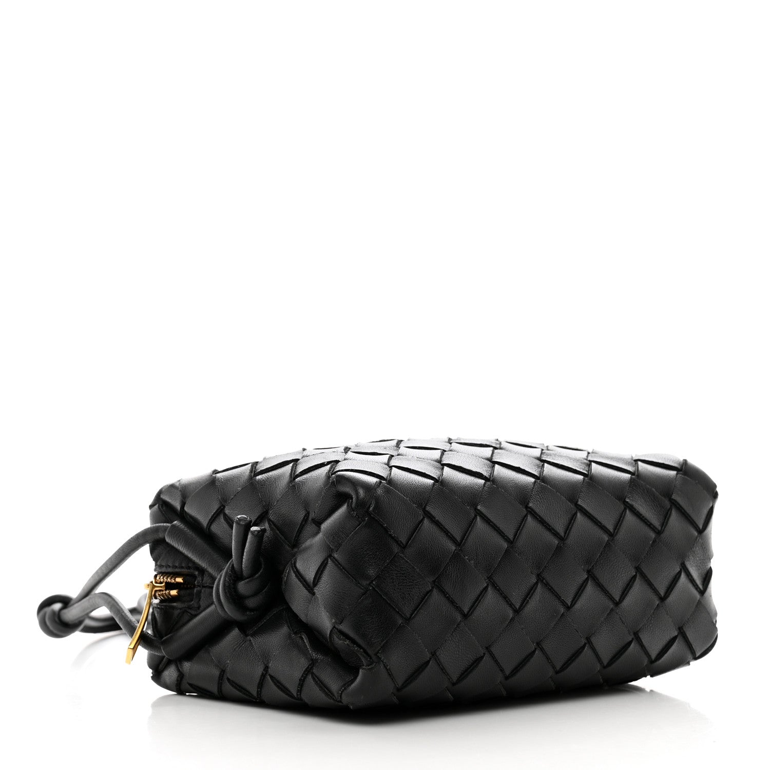 Bottega Veneta Nappa Intrecciato Mini Loop Camera Bag Black 4 of 9