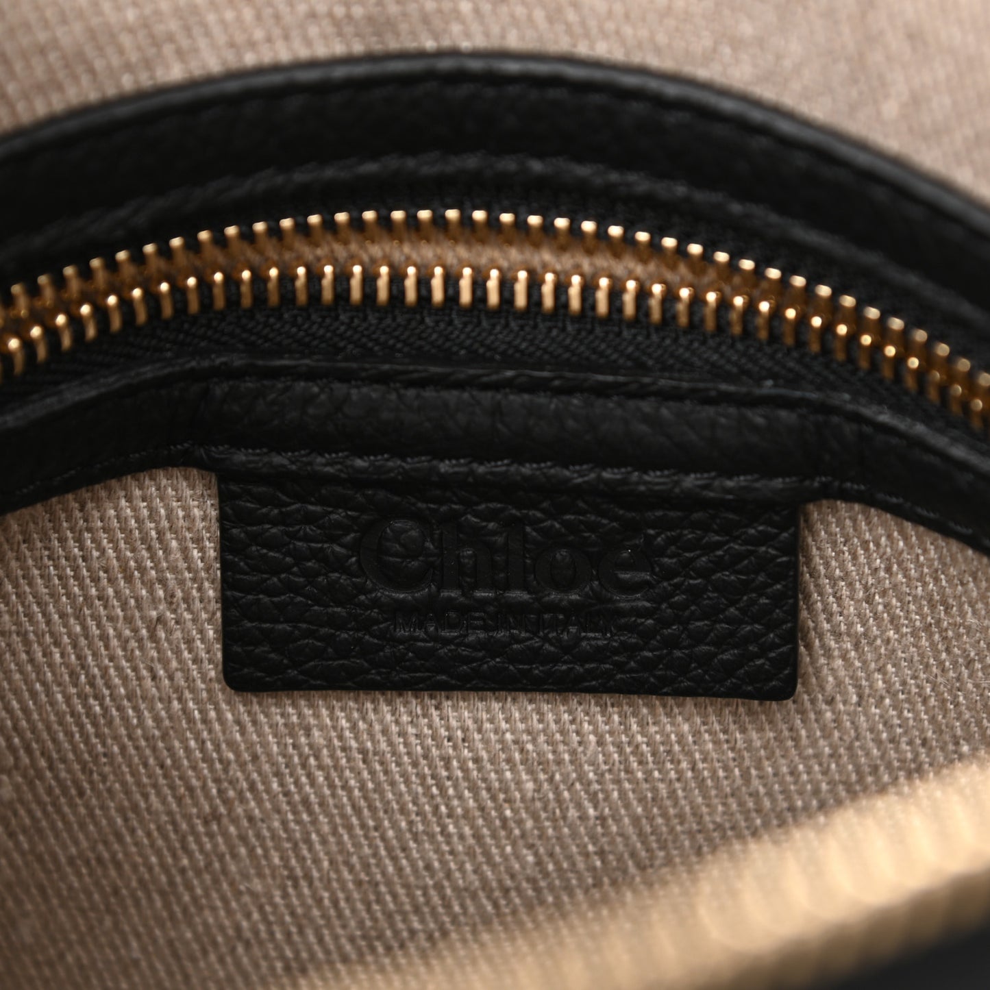 Calfskin Small Marcie Satchel Black
