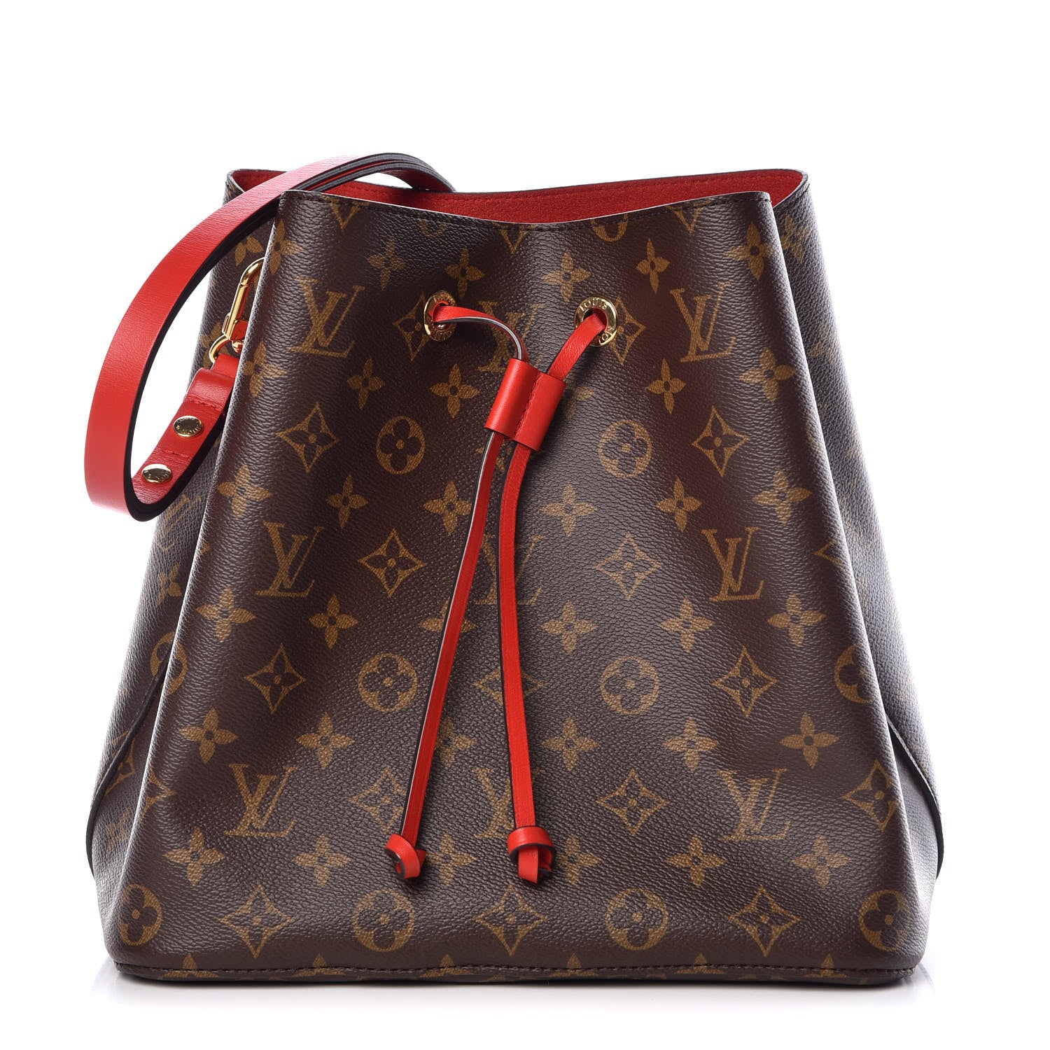 Louis Vuitton Monogram Neonoe MM Coquelicot 1 of 8