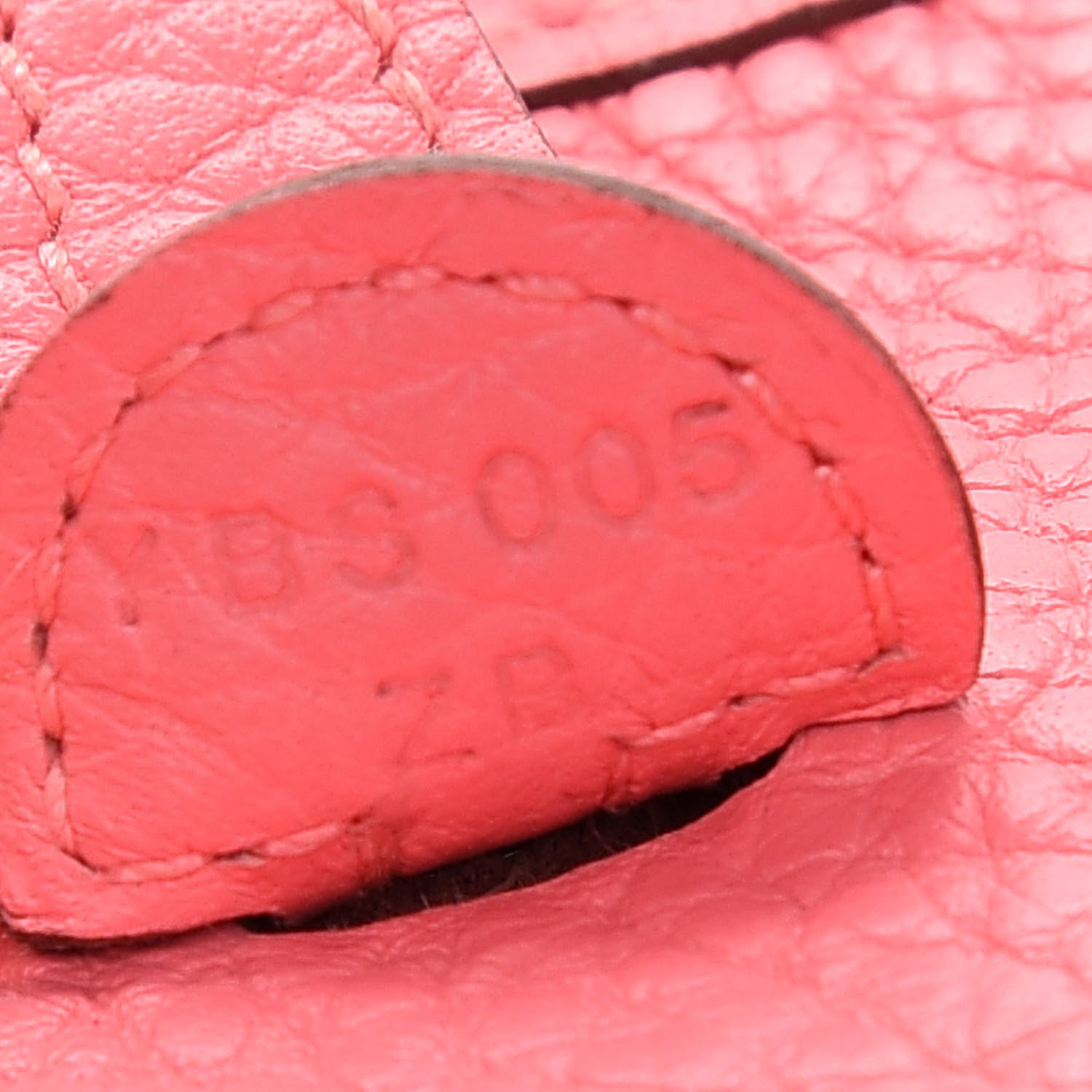 Hermes Taurillon Clemence Amazone Evelyne TPM Rose Azalee Rouge Pivoine 7 of 11
