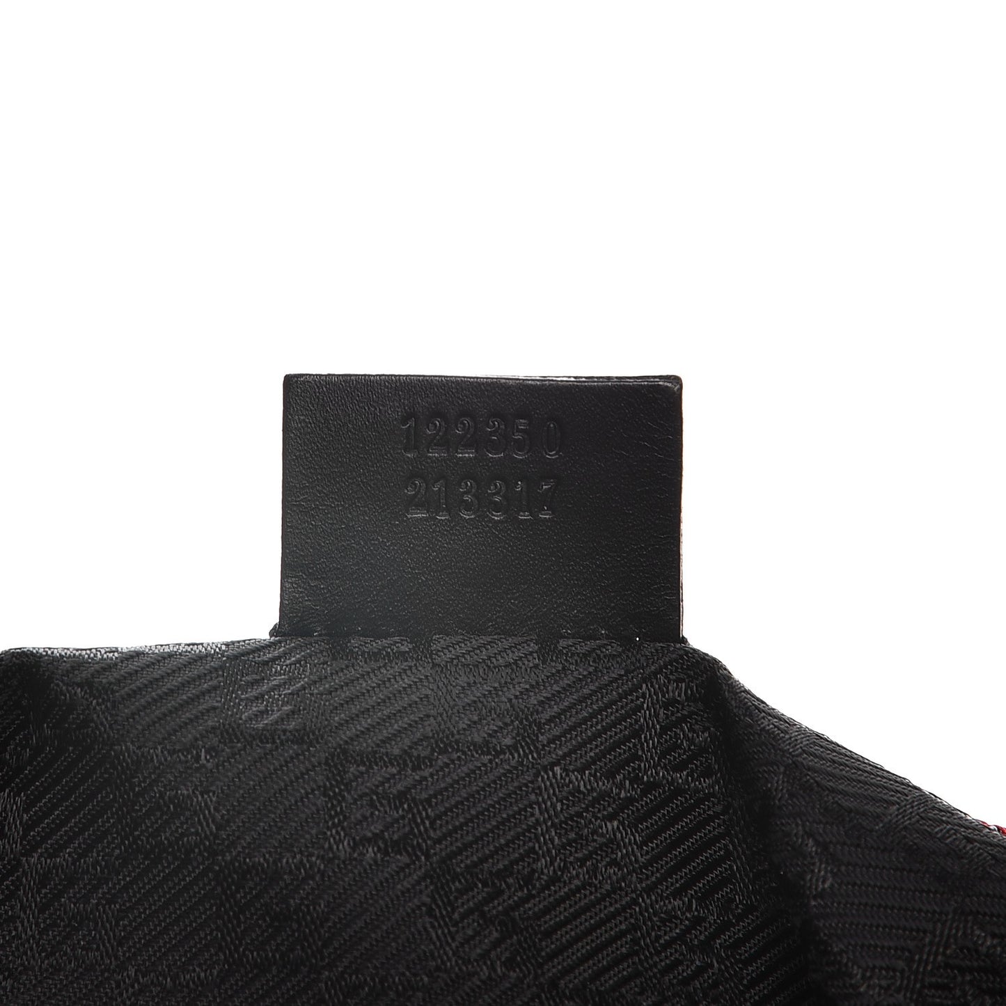 Nylon Web Belt Bag Black