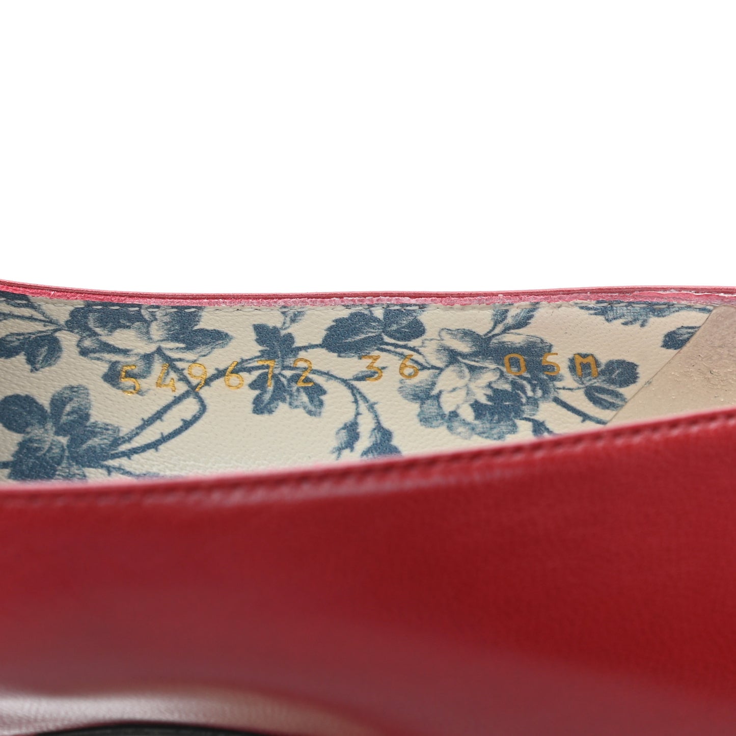 Malaga Kid GG Victoire 95mm Loafer Pumps 36 Hibiscus Red