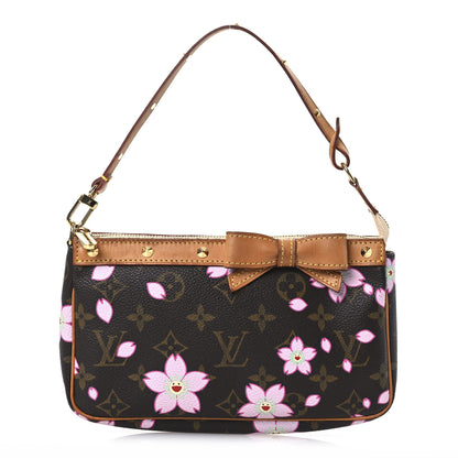Louis Vuitton Monogram Cherry Blossom Pochette Accessories Brown 1 of 14