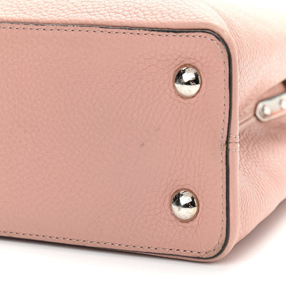 Louis Vuitton Taurillon Capucines PM Magnolia 10 of 12